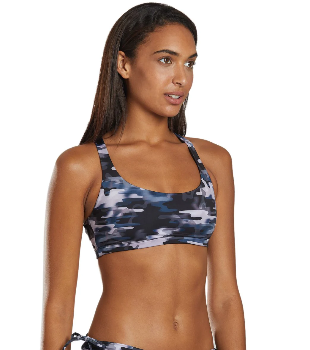 Onzie Chic Yoga Sports Bra Stormy Camo