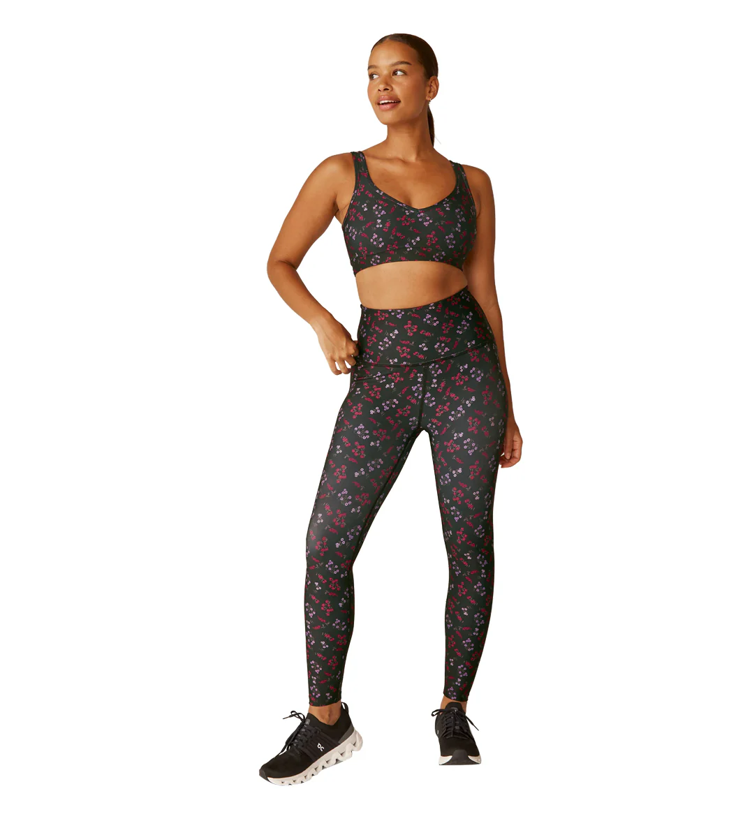 Beyond Yoga Printed High Waisted Midi Leggings