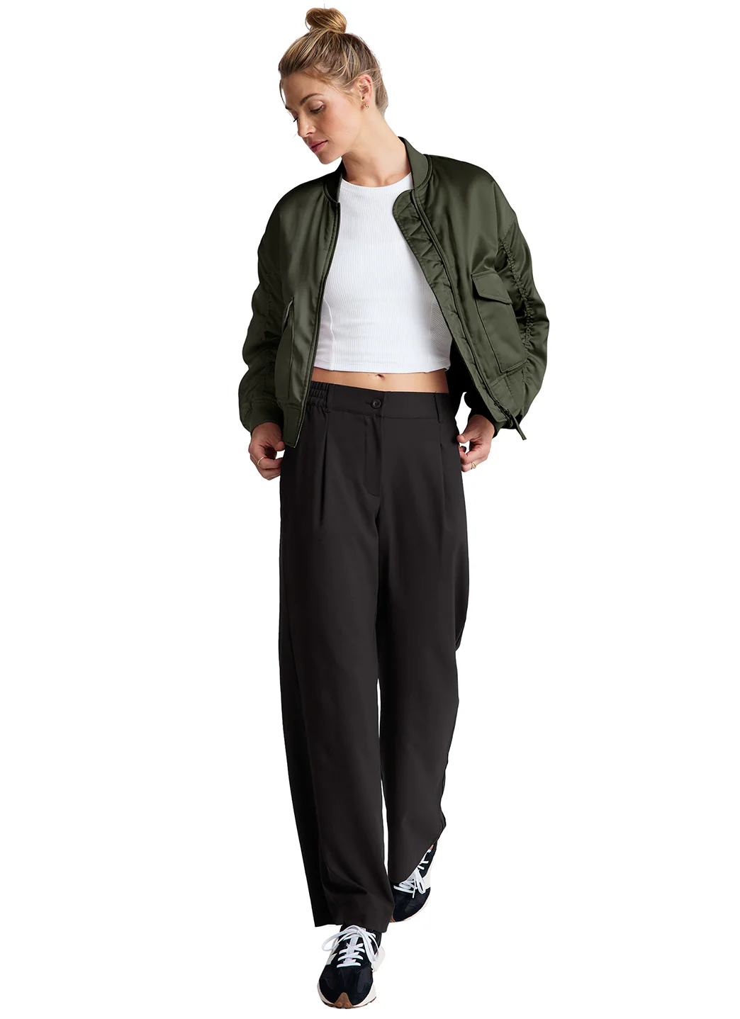 Beyond Yoga Melrose Bomber Jacket