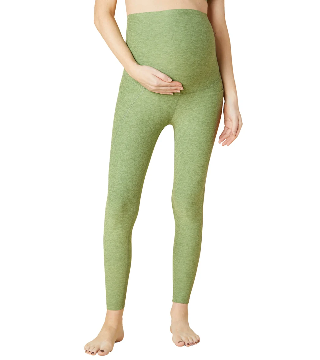 Beyond Yoga Spacedye Maternity Out of Pocket High Waisted 7/8 Leggings