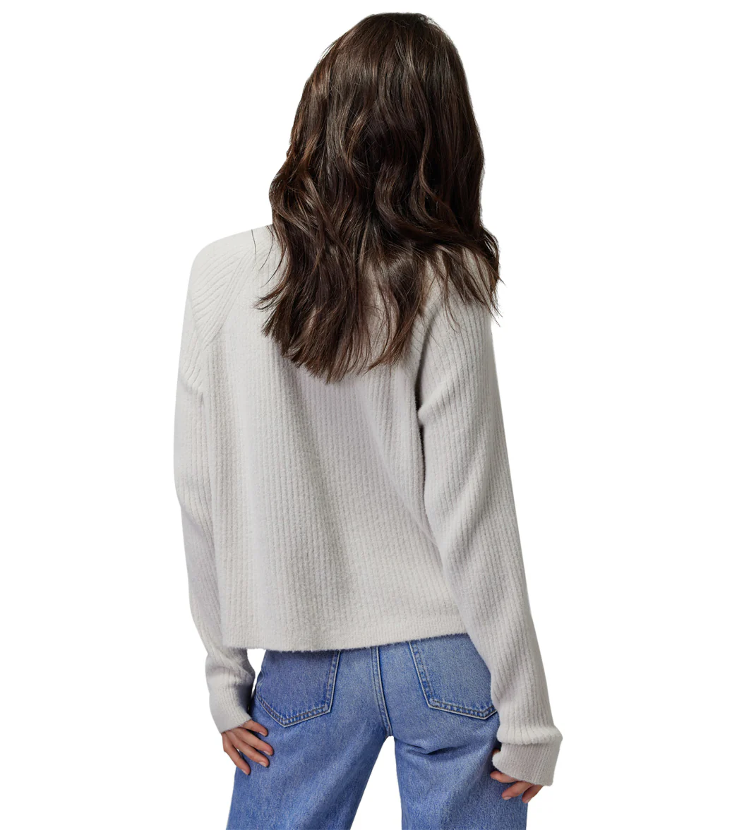 Spiritual Gangster Chenille Raglan Crew Sweater