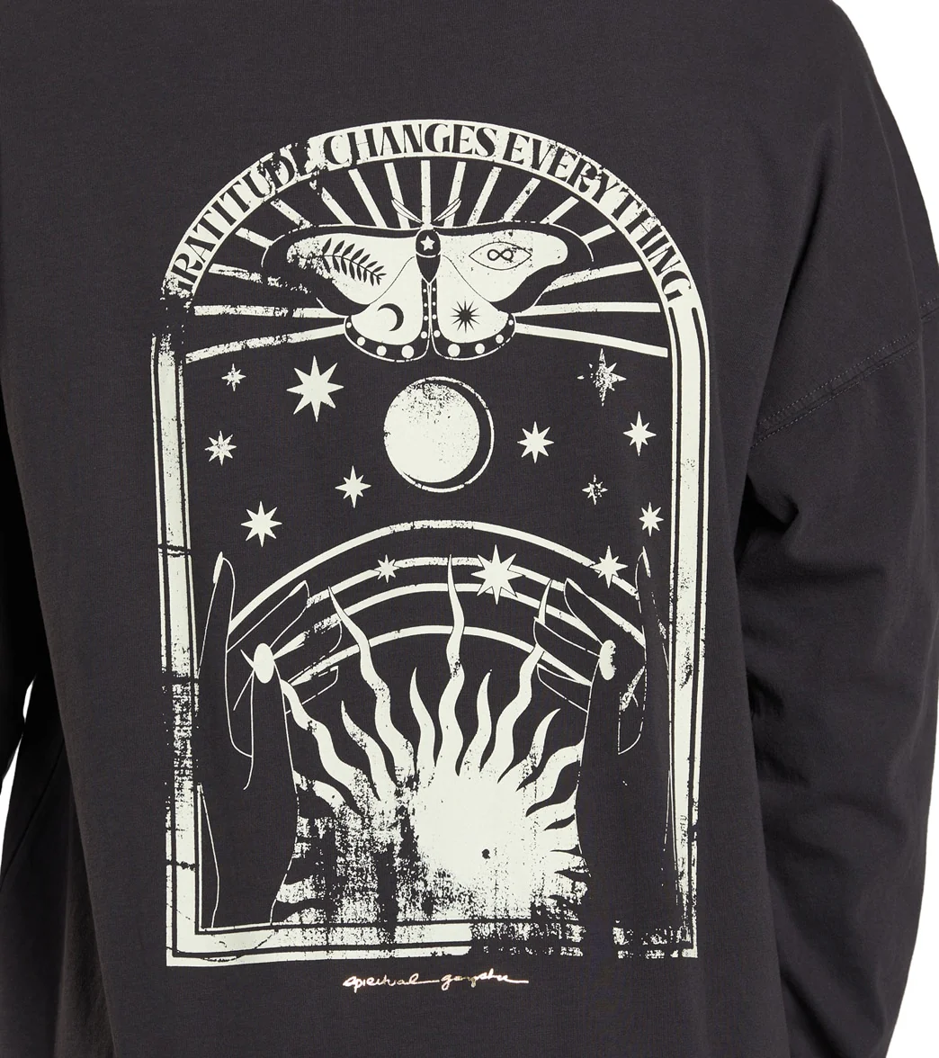 Spiritual Gangster Gratitude Long Sleeve Tee