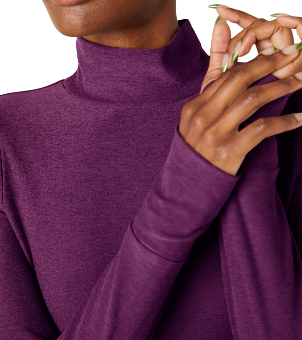 Beyond Yoga Spacedye Captivating Turtleneck Pullover
