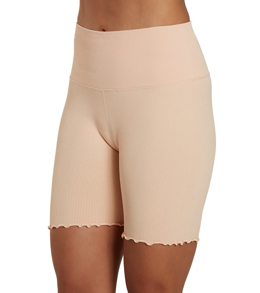 Spiritual Gangster Seamless Ruffle Biker