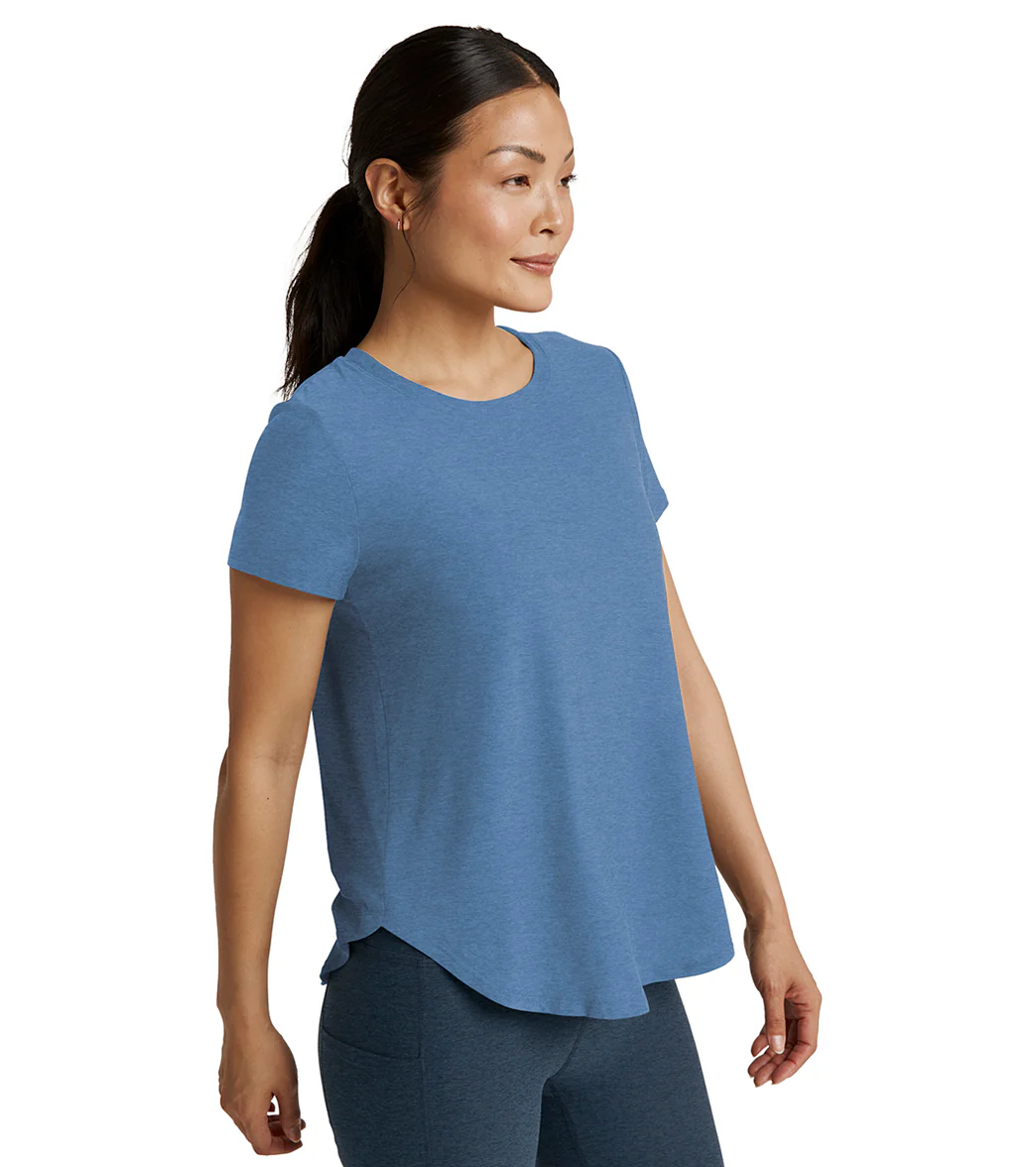 Beyond Yoga Featherweight Spacedye On the Down Low Yoga Tee