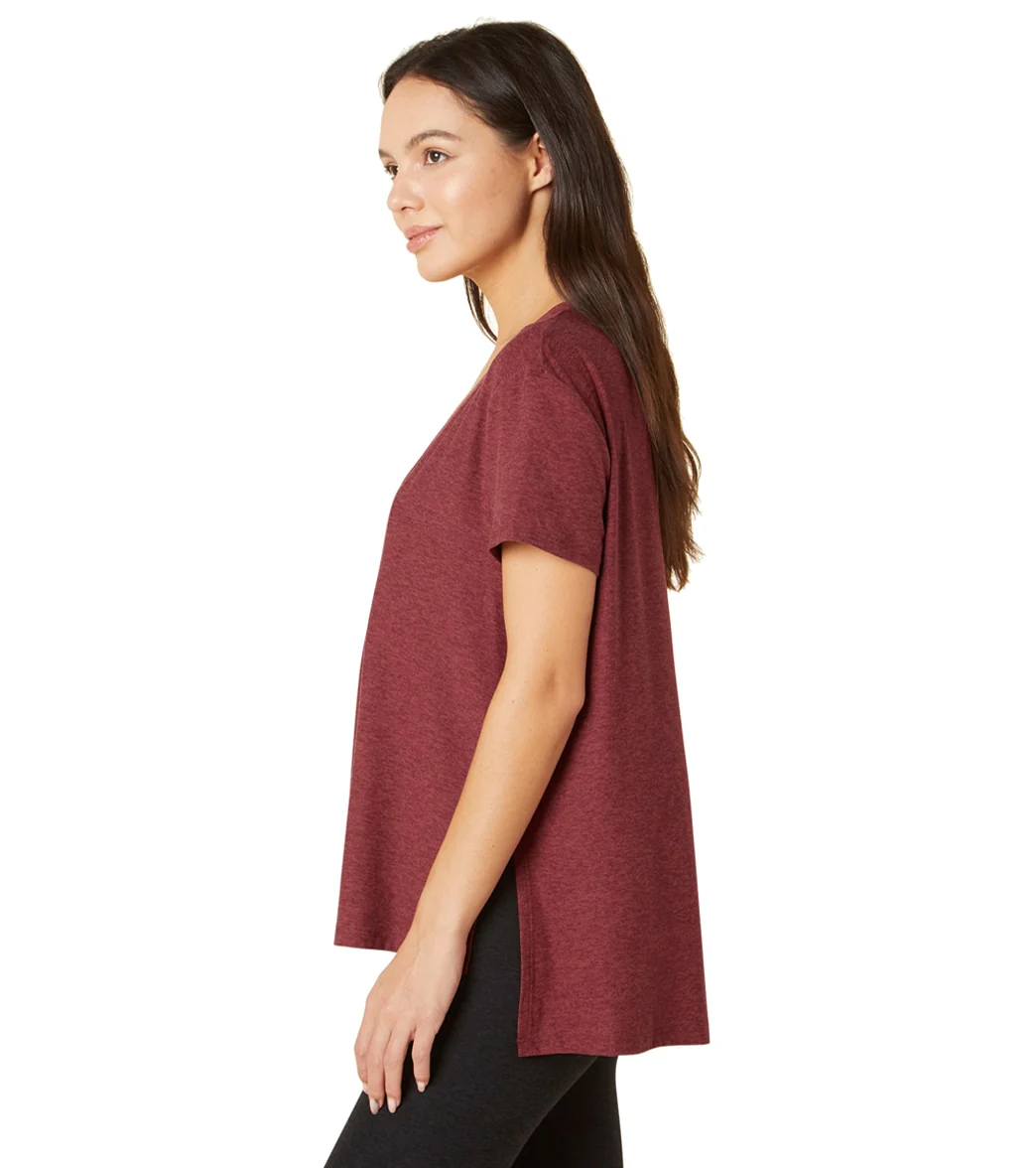Beyond Yoga Split Up Long Tee