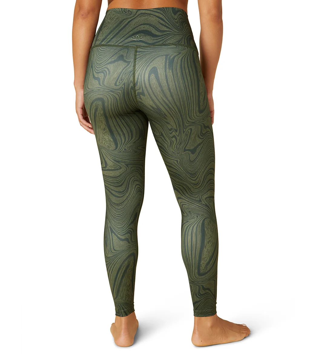 Beyond Yoga Printed High Waisted Midi Leggings