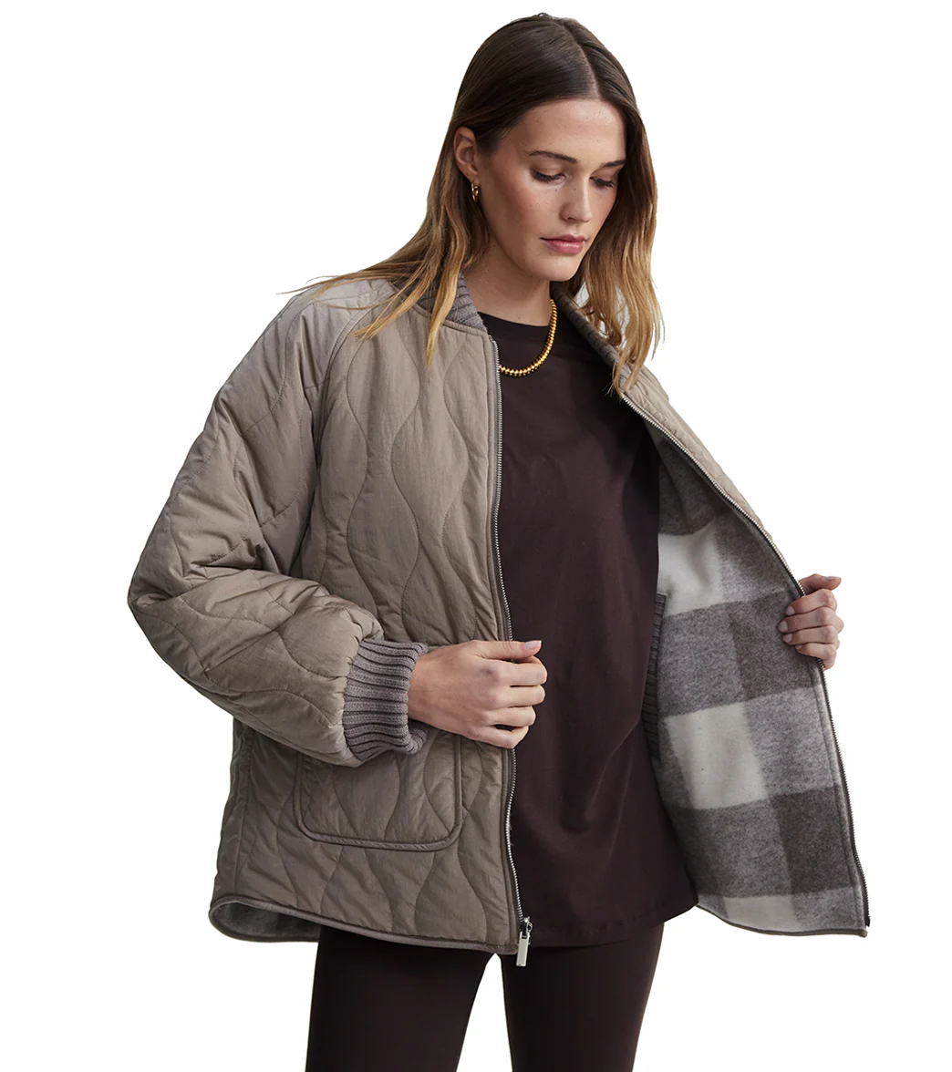 Varley Reno Reversible Quilt Jacket