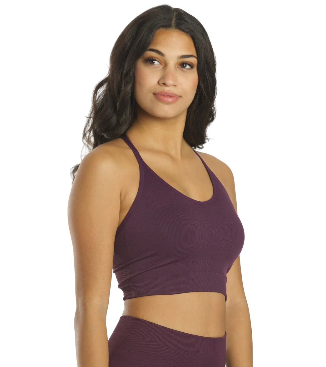 Spiritual Gangster Icon T-Back Sports Bra