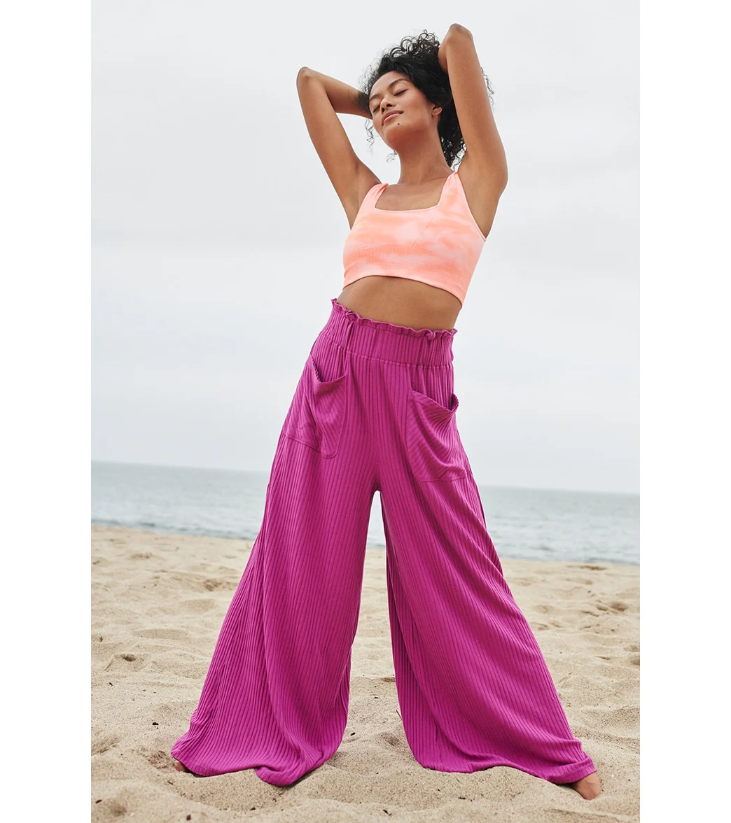 Free People Blissed Out Wide Leg Pants