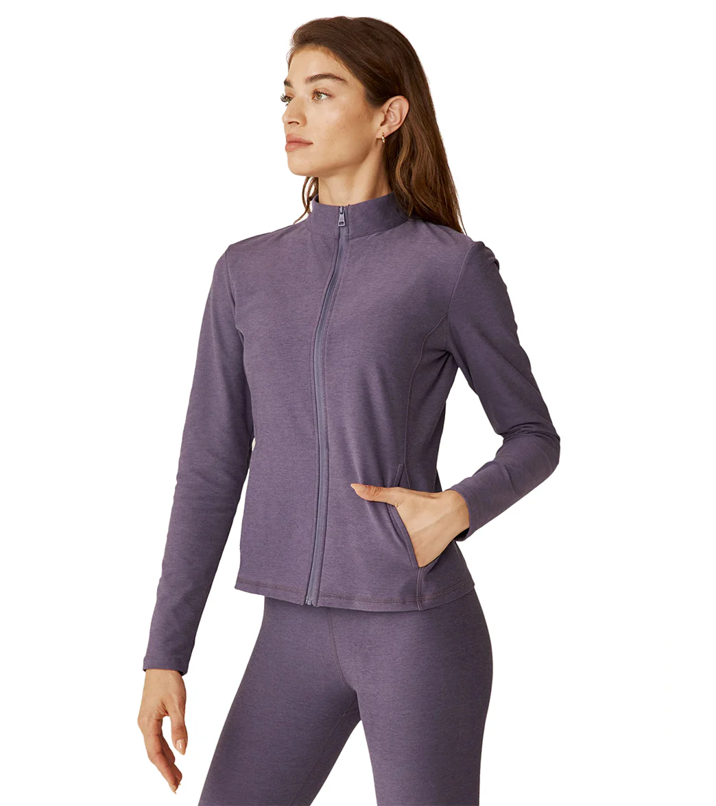 Beyond Yoga Spacedye On The Go Mock Neck Jacket