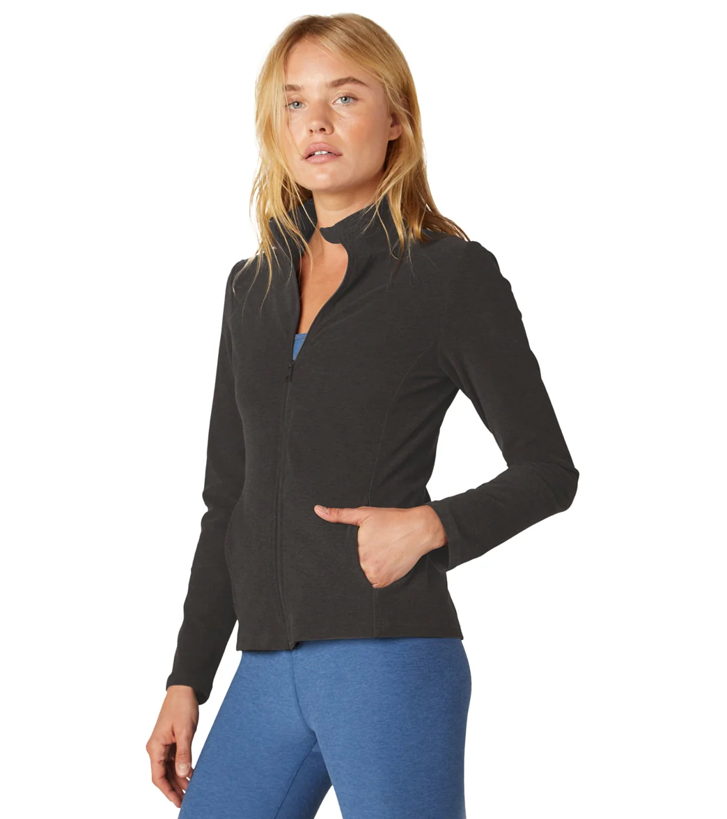 Beyond Yoga Spacedye On The Go Mock Neck Jacket
