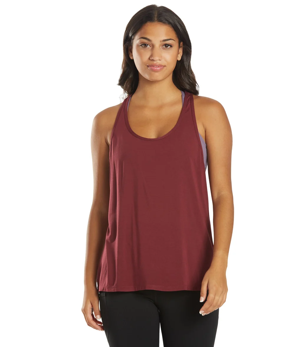 Everyday Yoga Motion Solid Racer Back Layering Tank