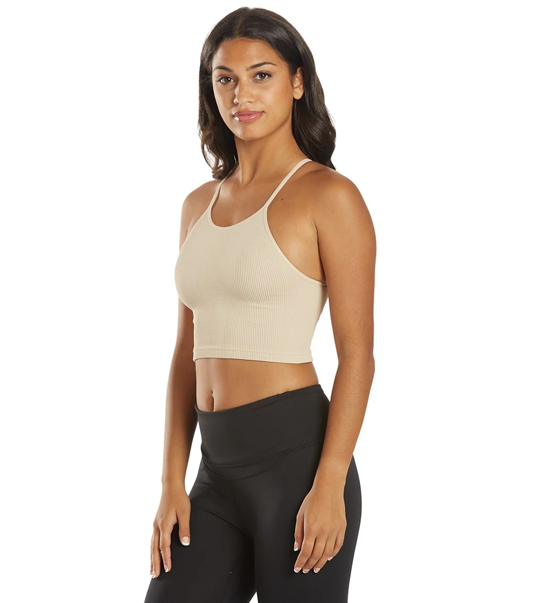 Free People Cropped Run Yoga Tank
