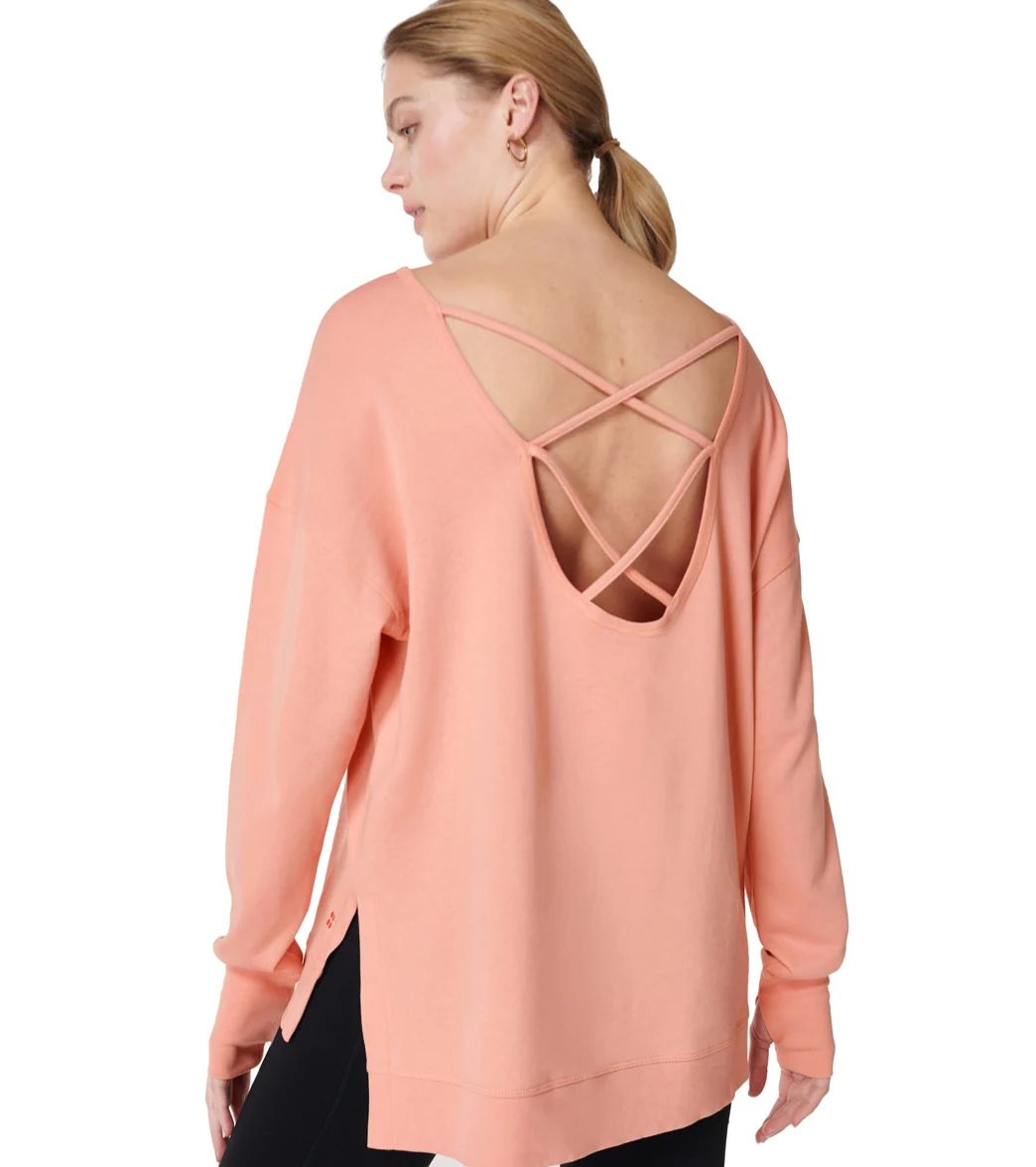 Sweaty Betty After Class Cross Back Sweatshirt