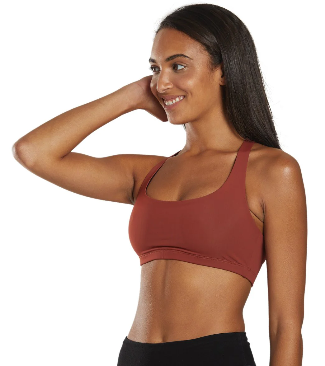 Onzie Chic Yoga Sports Bra Warm Pincone