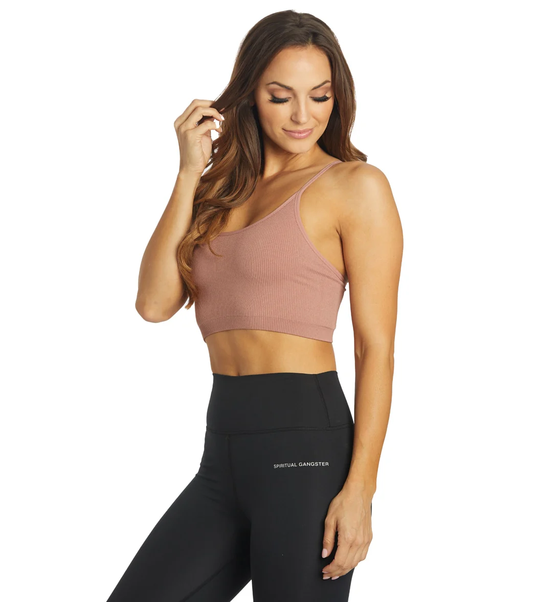 Spiritual Gangster Entice Seamless Crop Tank