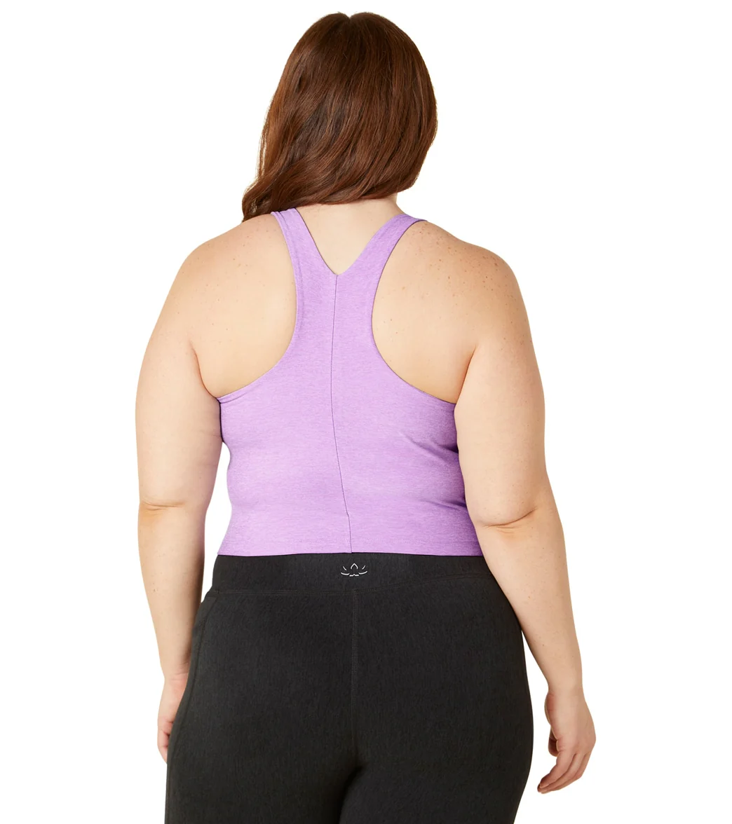 Beyond Yoga Plus Size Spacedye Focus Cropped Tank