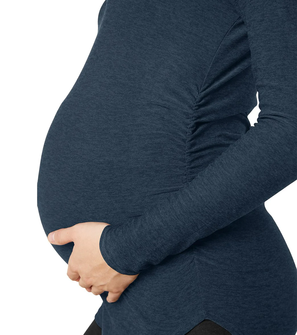 Beyond Yoga Featherweight Count On Me Maternity Crew Pullover