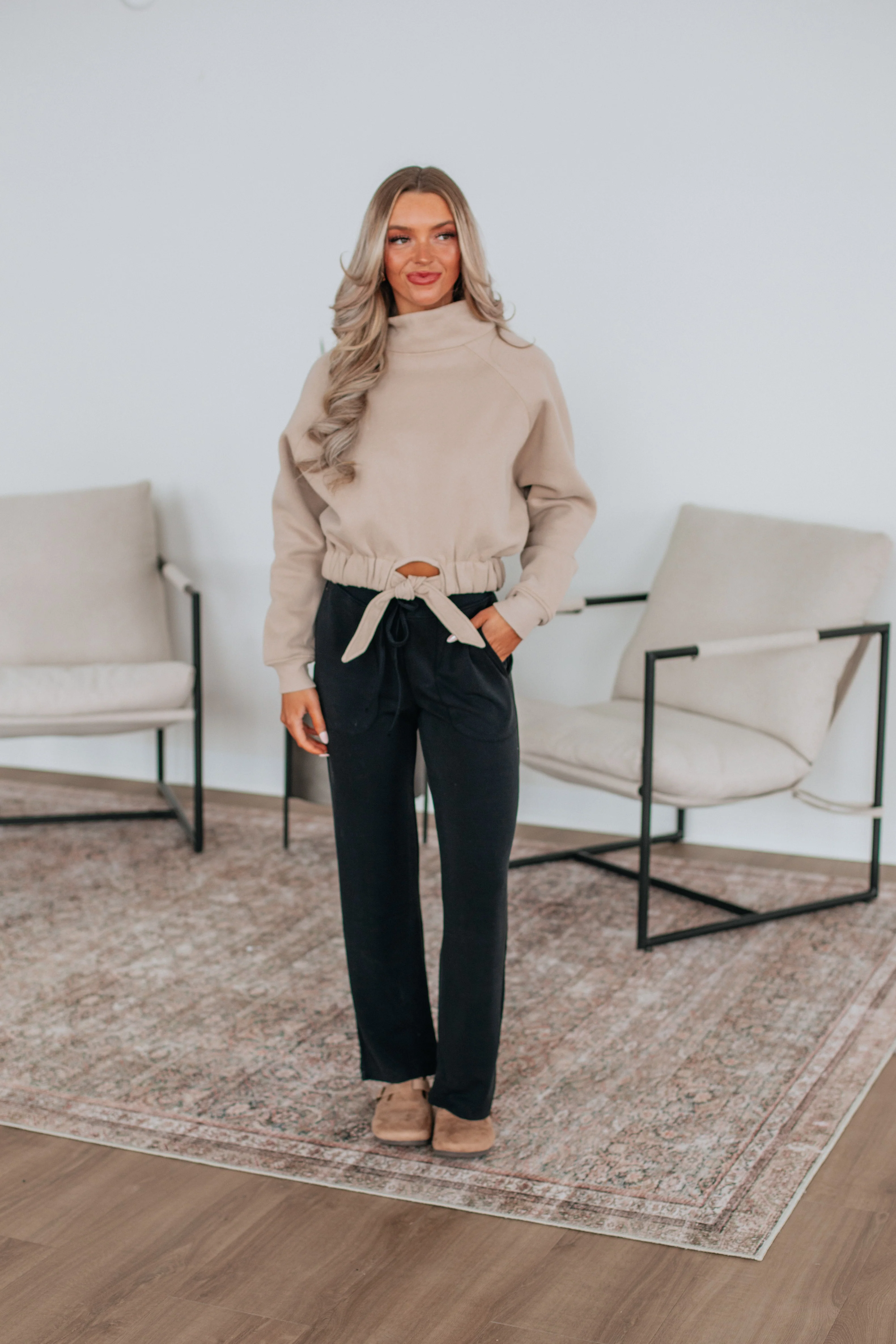 Farrah Lounge Pants - Black