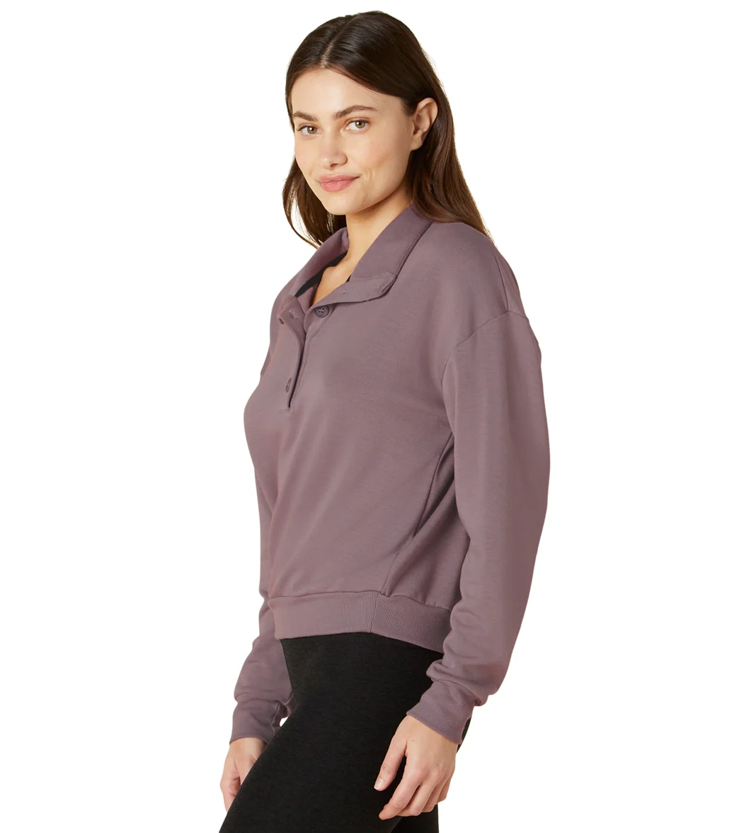 Beyond Yoga East Coast Button Pullover