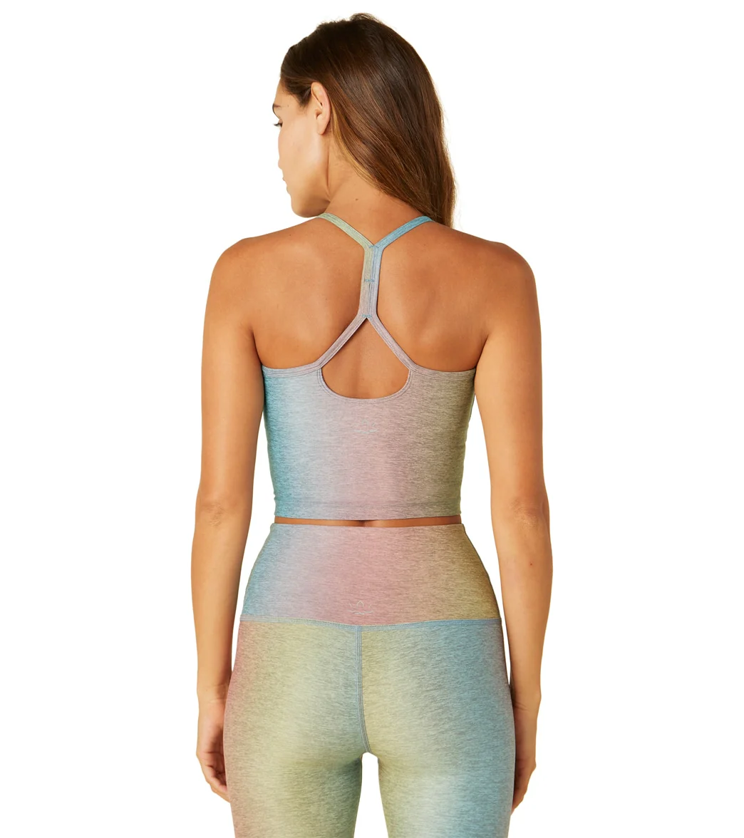 Beyond Yoga Spacedye Printed Slim Racerback Cropped Tank