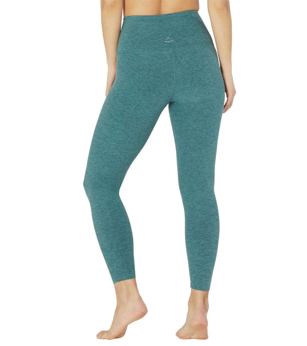 Beyond Yoga Spacedye High Waisted Caught In The Midi 7/8 Yoga Leggings Wild Sage/Deep Sage