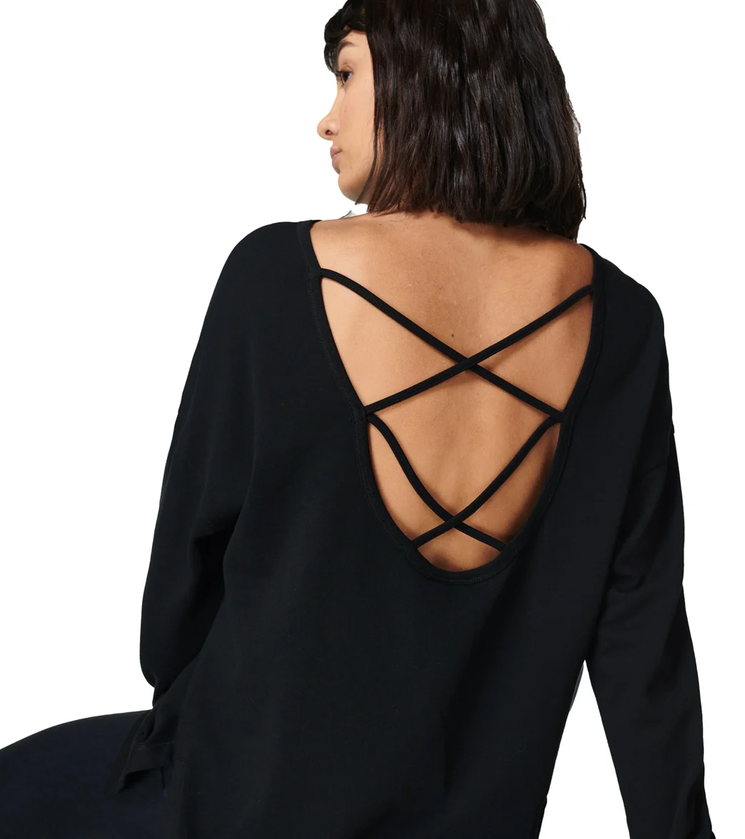 Sweaty Betty After Class Cross Back Sweatshirt