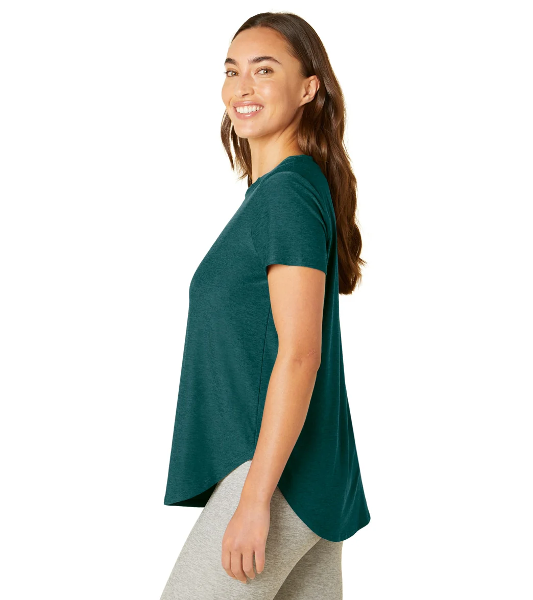Beyond Yoga Featherweight Spacedye On the Down Low Yoga Tee