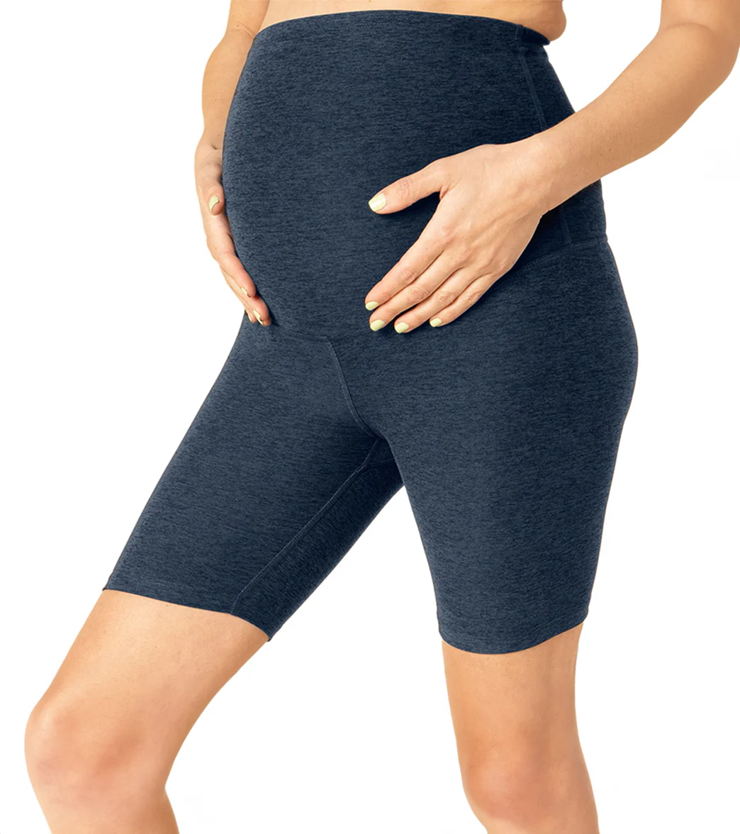 Beyond Yoga Spacedye Love the Bump Maternity Biker Shorts