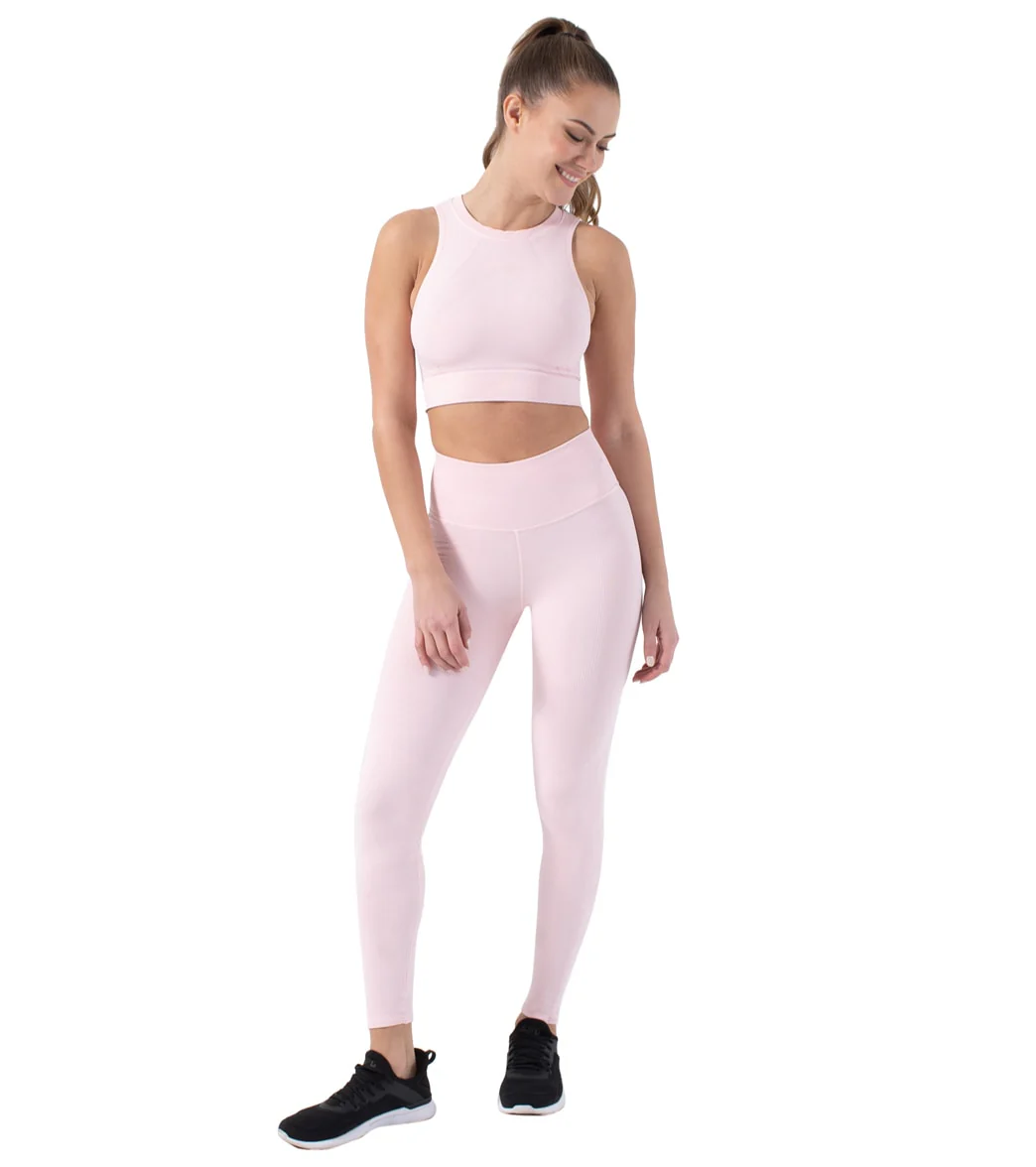 NUX One By One Seamless Yoga Crop Top