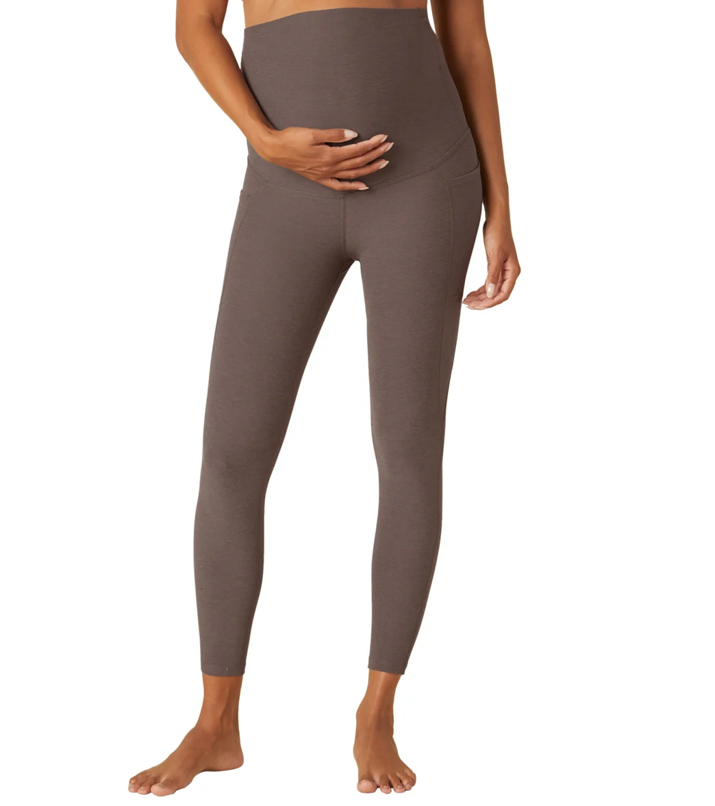 Beyond Yoga Spacedye Maternity Out of Pocket High Waisted 7/8 Leggings