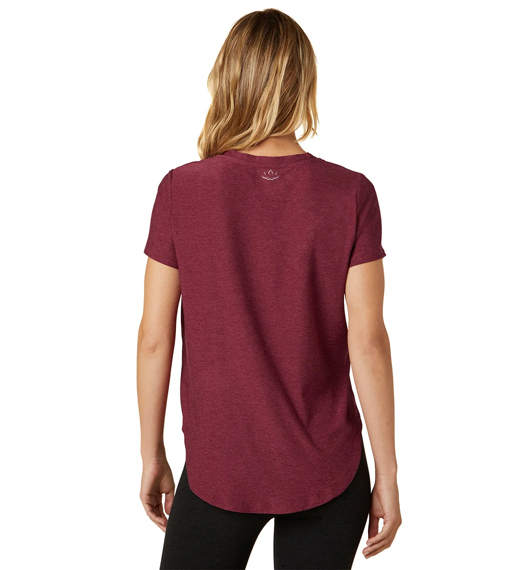 Beyond Yoga Featherweight Spacedye On the Down Low Yoga Tee