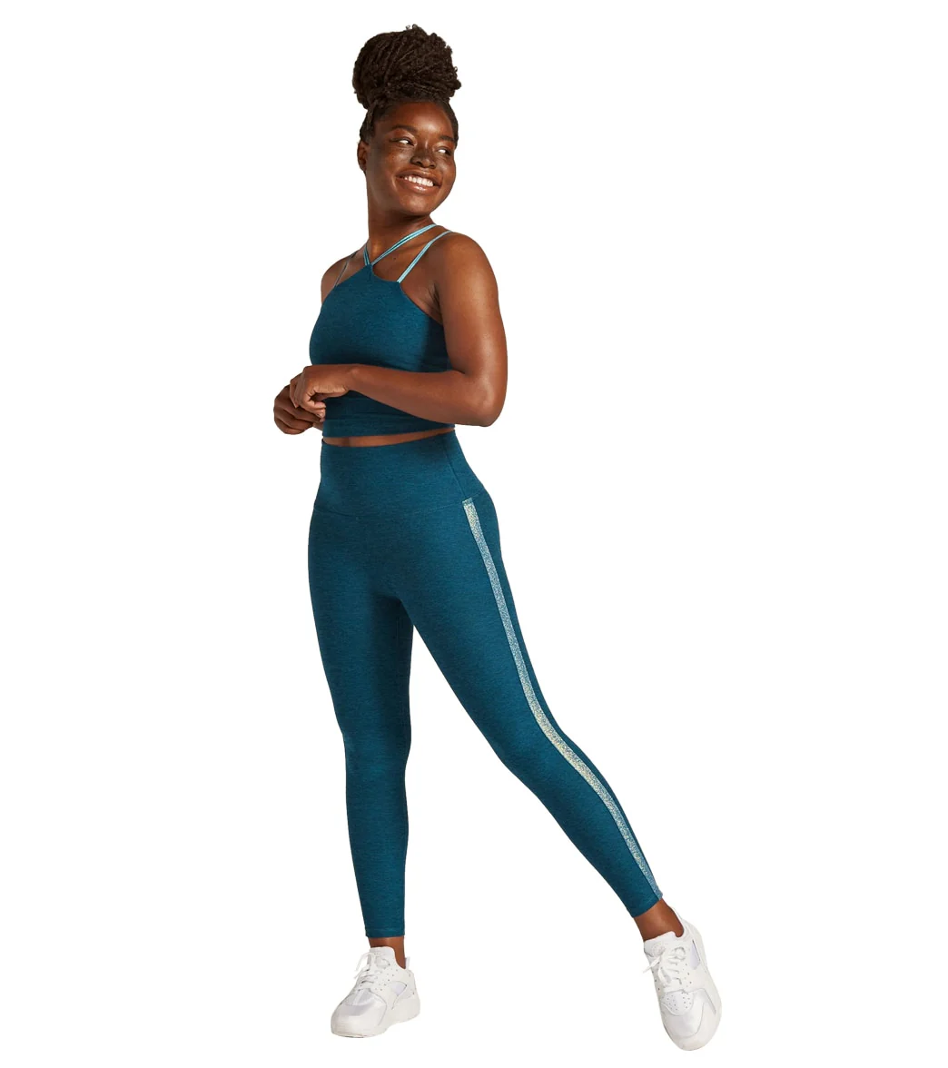 Beyond Yoga Spacedye Shine On High Waisted Midi Legging
