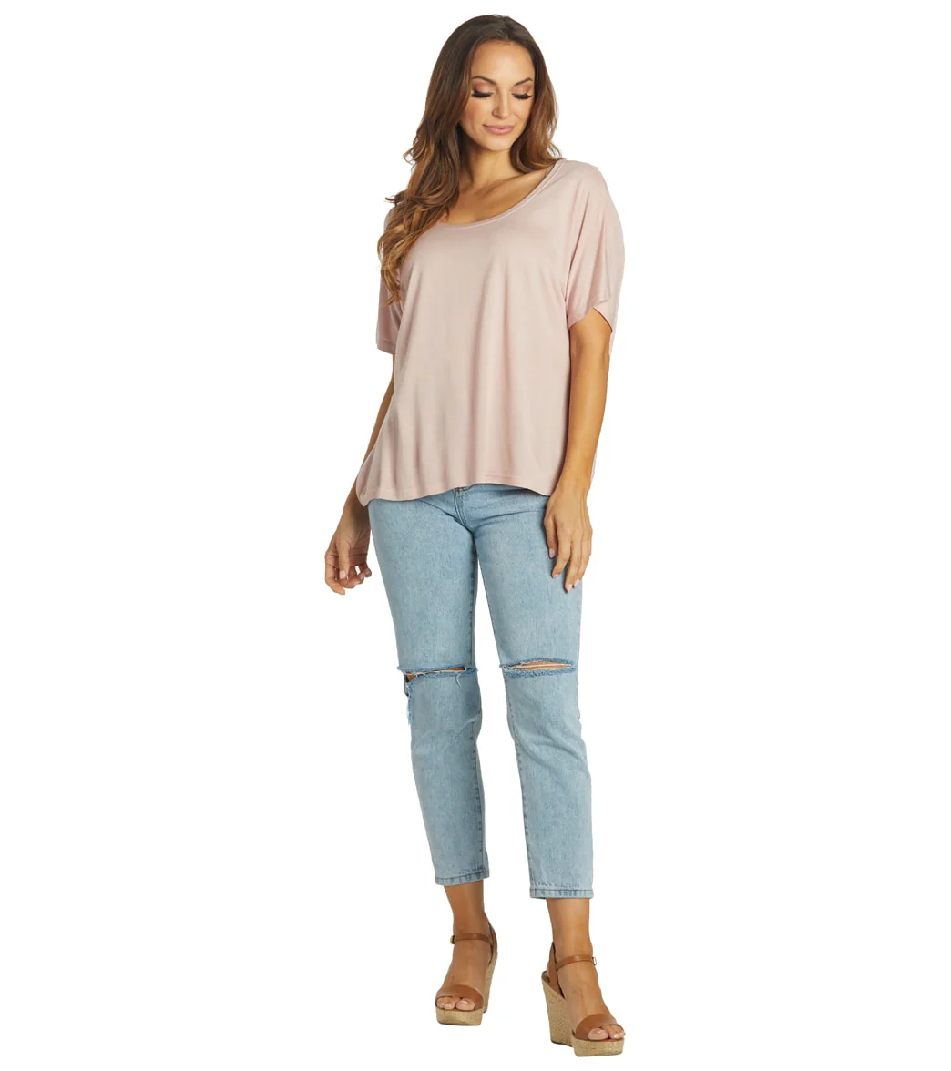 Yak & Yeti Dolman Sleeve Loose Fit Top