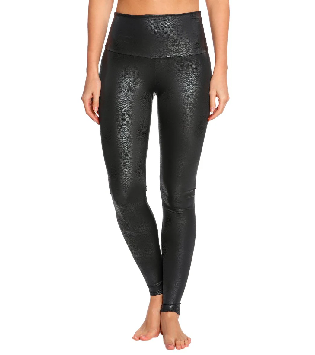 Onzie High Waisted Yoga Leggings Venom