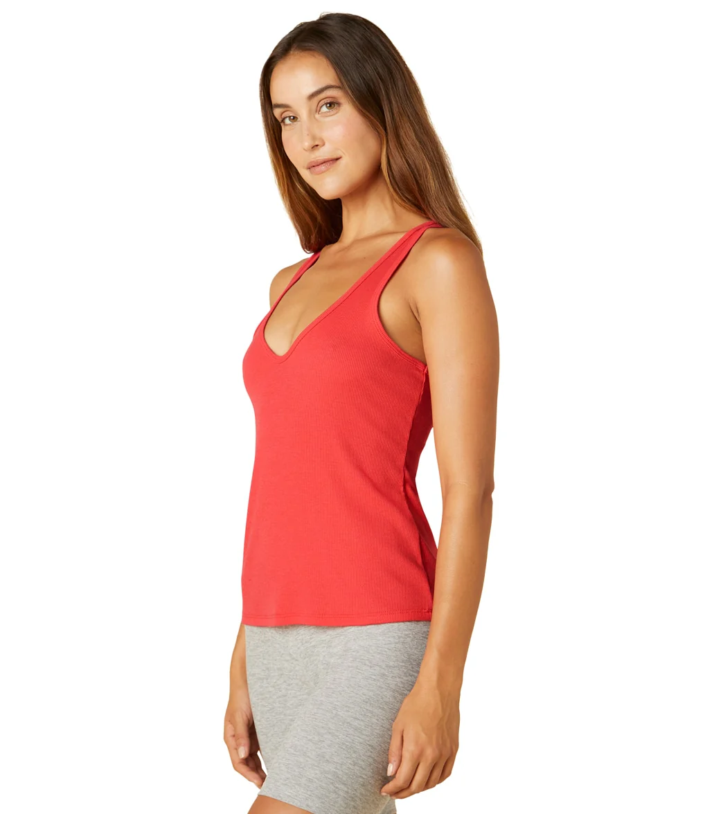 Beyond Yoga Take the Plunge V-Neck Tank
