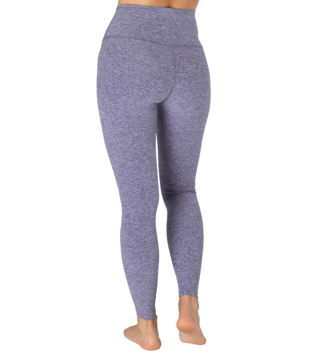 Beyond Yoga Spacedye High Waisted Caught In The Midi 7/8 Yoga Leggings Dusty Violet/Lovely Lilac
