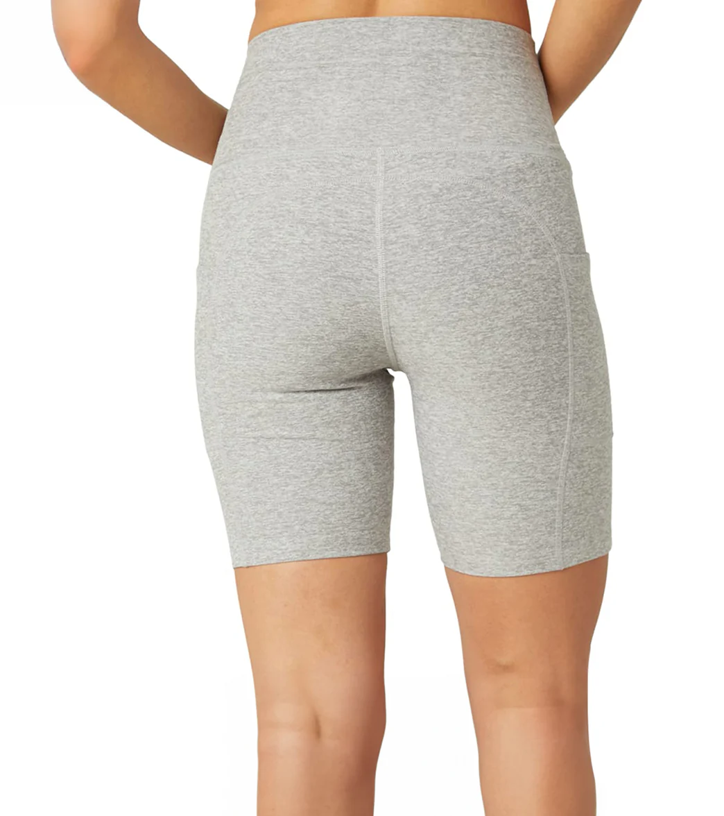 Beyond Yoga Spacedye Team Pockets High Waisted Biker Shorts