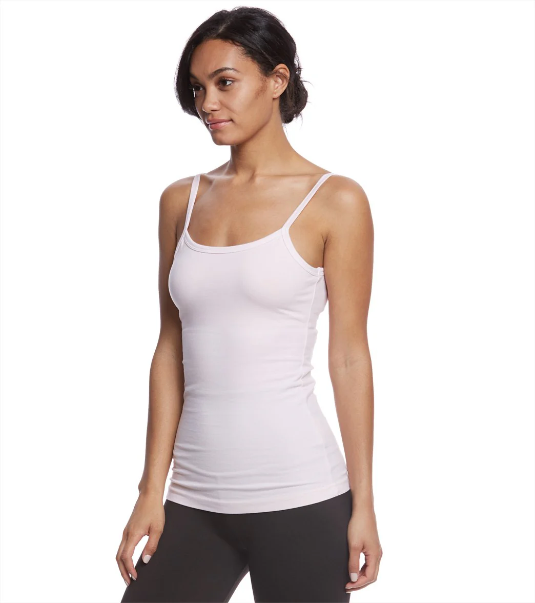 Hard Tail Scoop Back Yoga Tank Top with Bra