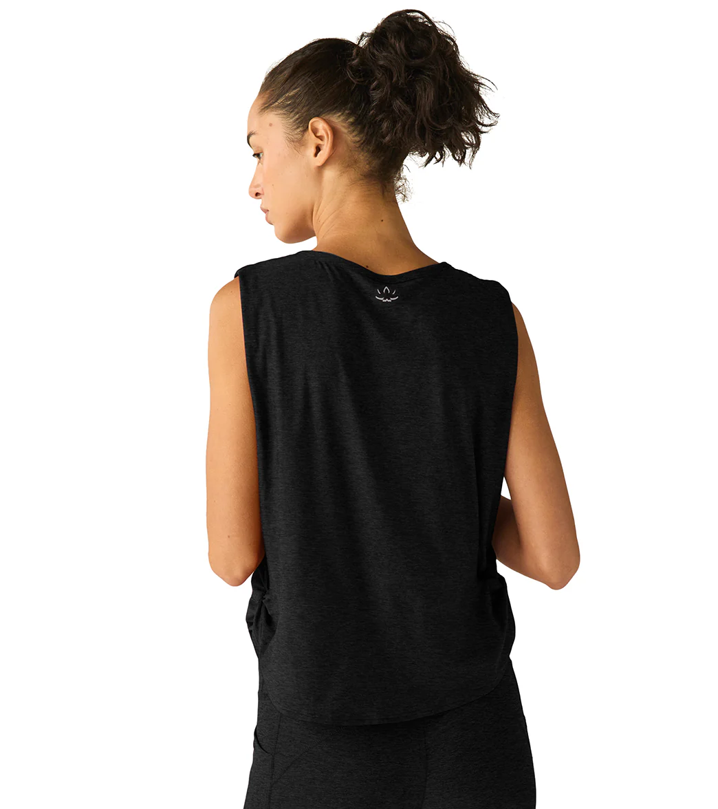 Beyond Yoga Featherweight Side Note Twist Tank