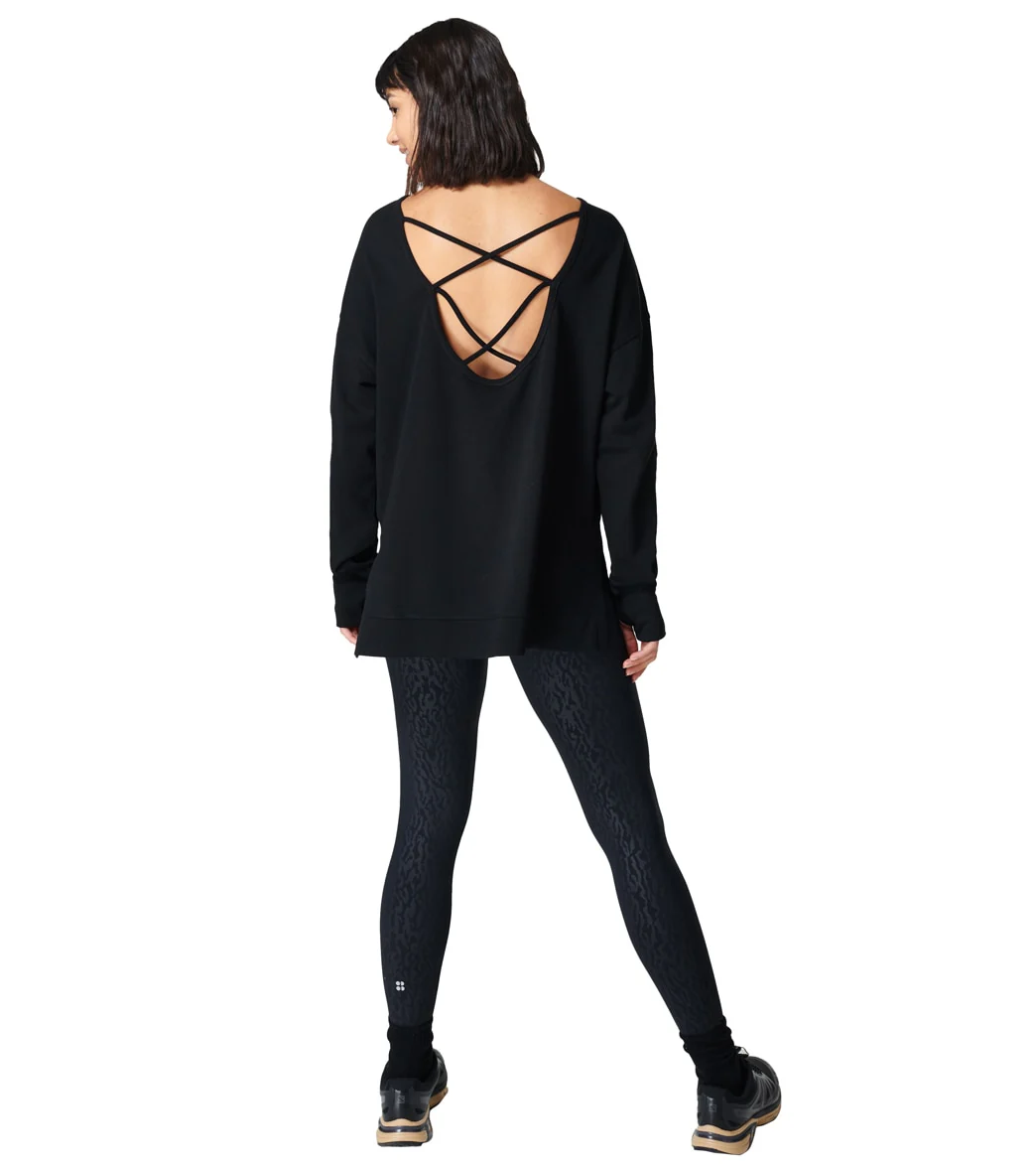 Sweaty Betty After Class Cross Back Sweatshirt
