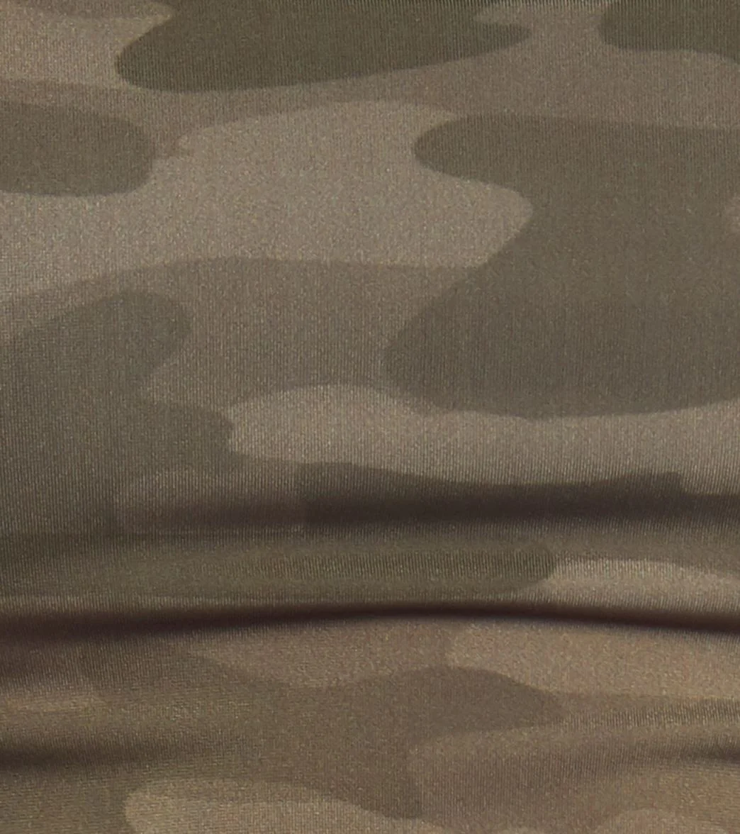 Onzie Chic Yoga Sports Bra Moss Camo