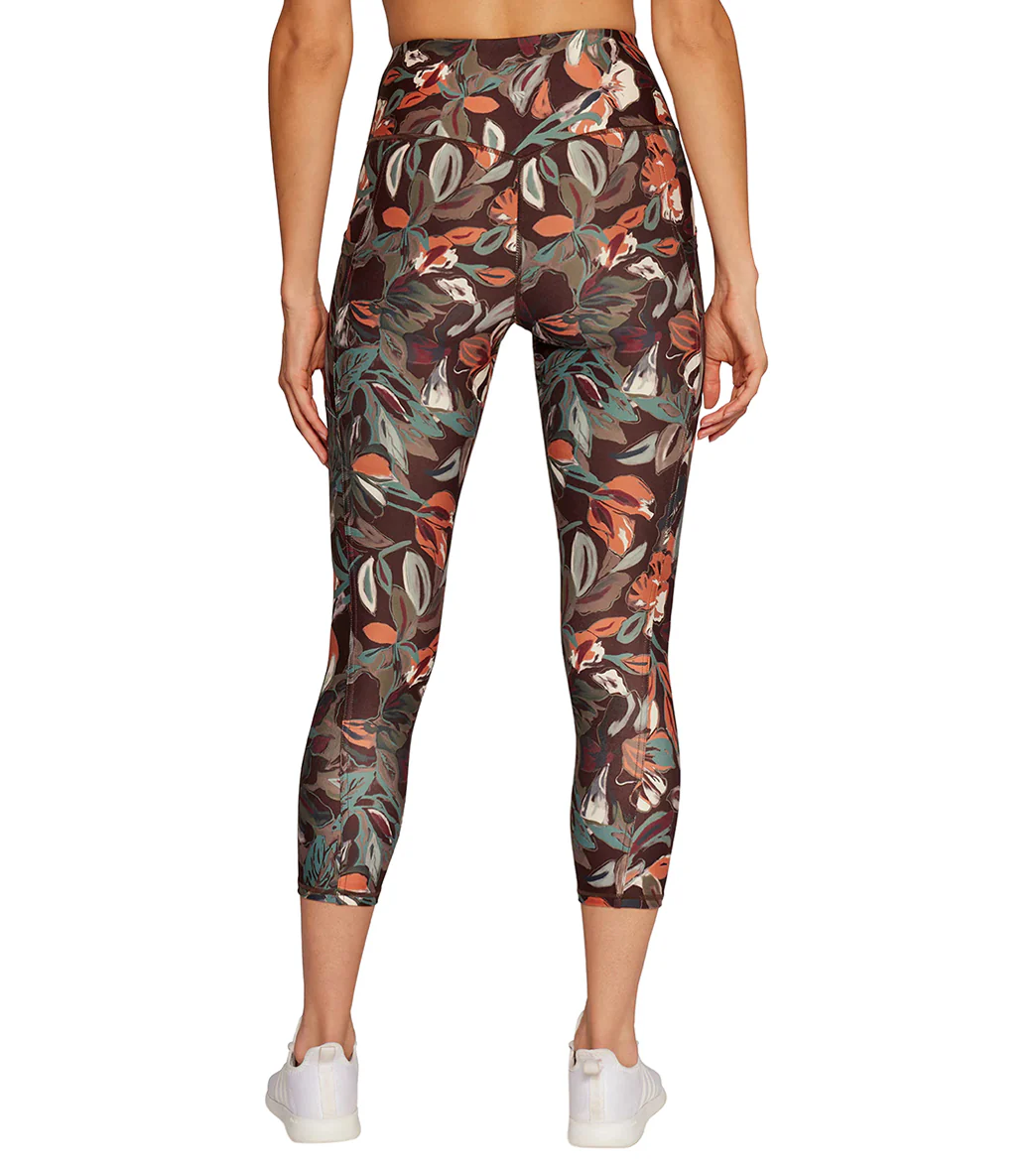 Marika Drew High Waisted Tummy Control Yoga Capris