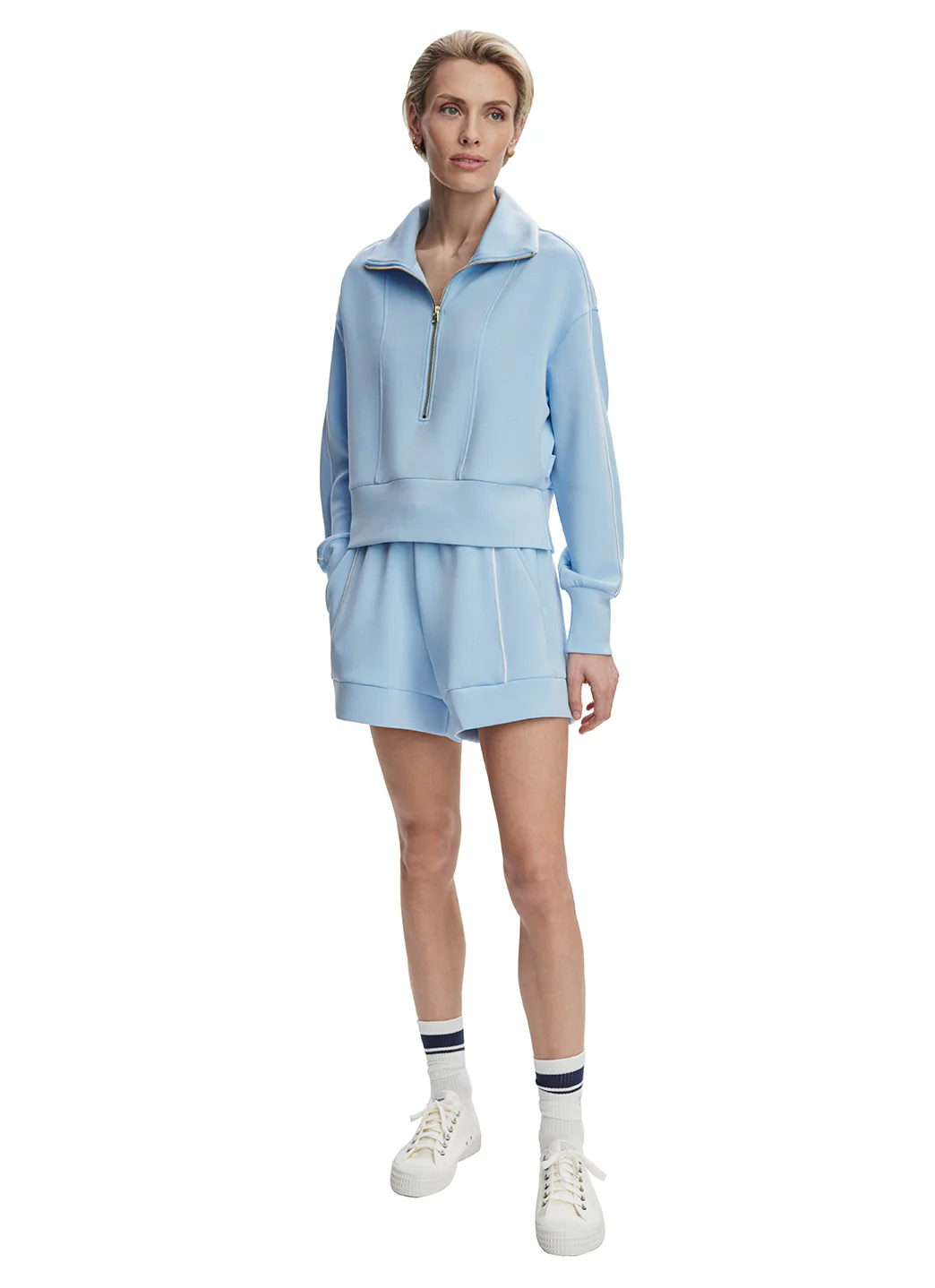 Varley Davenport Half Zip Sweater