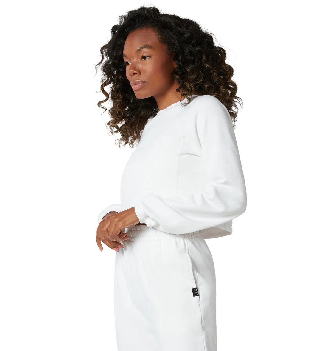 NUX Don't Stop Organic Crop Pullover