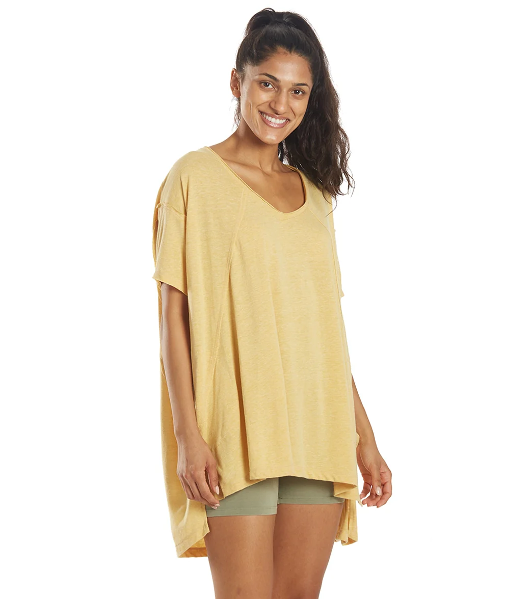 Free People City Vibes Yoga Tee