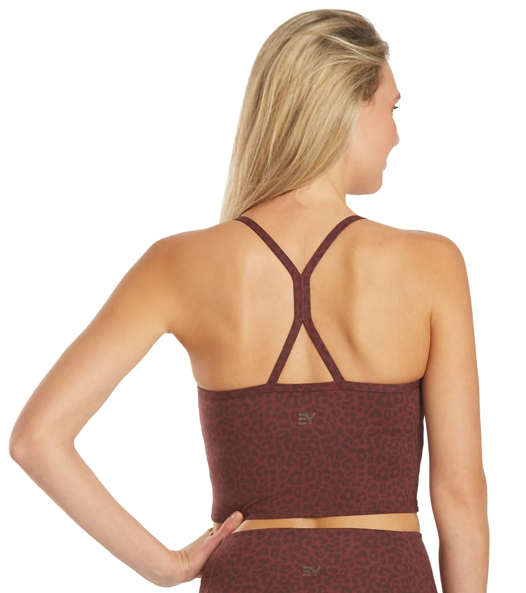 Everyday Yoga Unity Cheetah Crop Tank