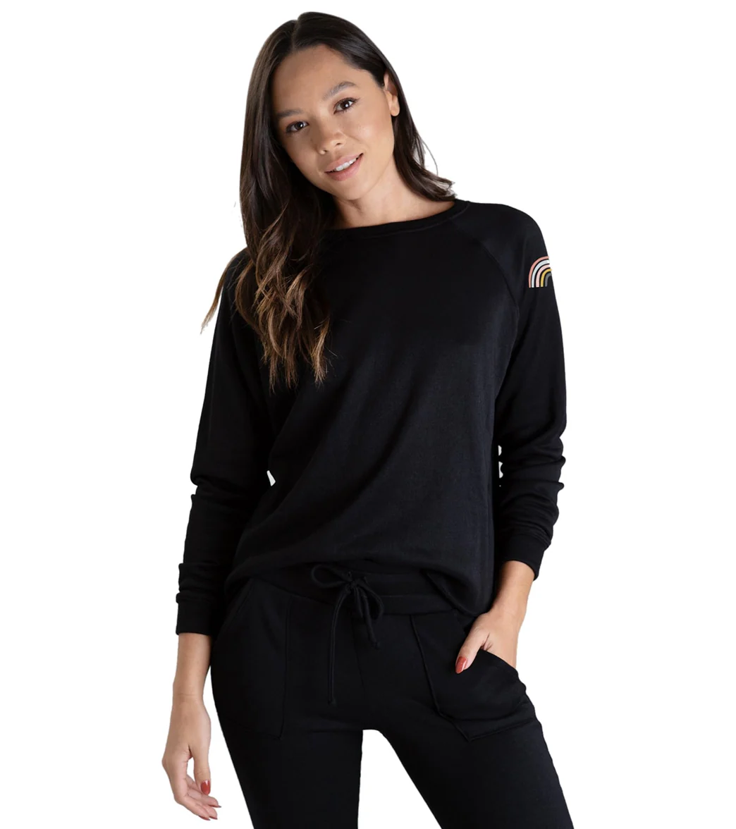 Jala Rainbow Crop Pullover