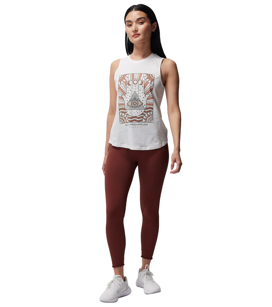 Spiritual Gangster Do All Things With Love Muscle Tank